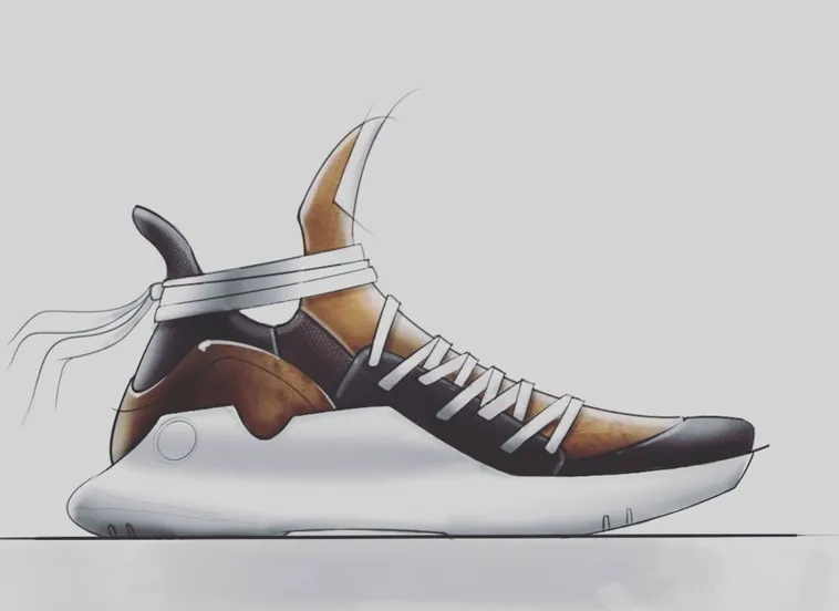 Footwear concept render 1