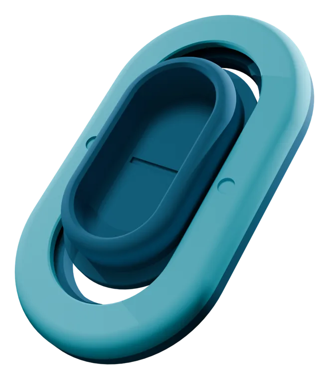 Pocket Wrestler Bworld colorway, sky frame with a navy inner track