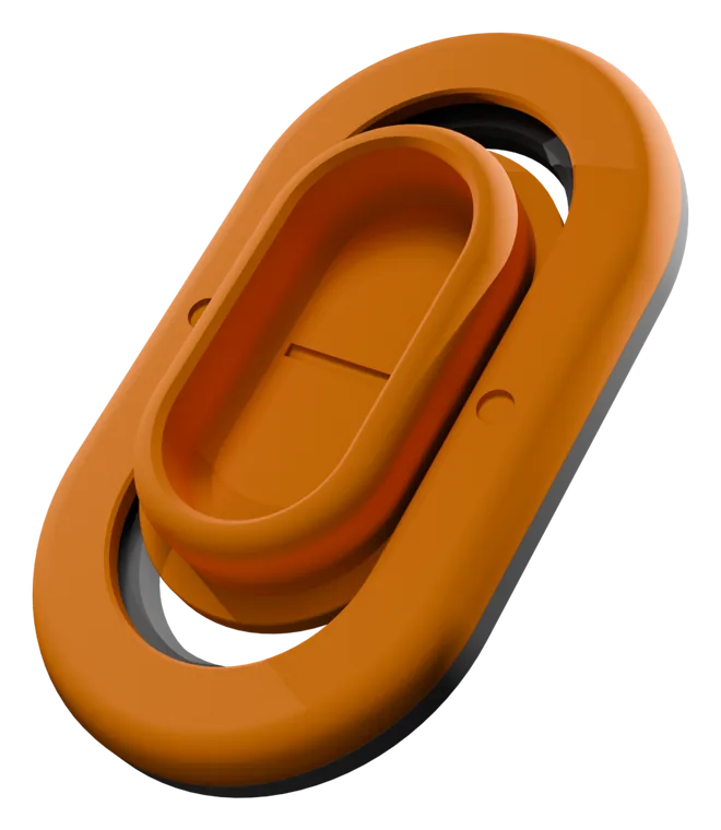 Pocket Wrestler CCM colorway, orange frame with a orange inner track